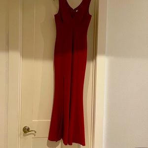 Red full length XS dress from Nordstrom’s only worn once.